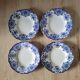 La Redoute x Selency set of 4 Dordrecht hollow plates