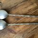 Silver-plated salad servers, Italy 1980