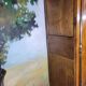 Louis XV style carved cherry wood armoire