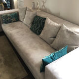 4-seater fabric sofa