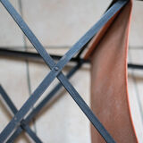 Pair of folding chairs according