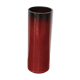 Red ceramic vase 1950