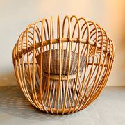 Bamboo and wicker armchair by Janine Abraham & Jan Dirk Rol 1958