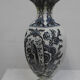 Vase en faience de Delft Royal Sphinx - decor oiseau bleu