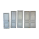Set of 4 old pine doors