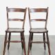 Set of 6 Antique English Oxford Dining/Kitchen Chairs