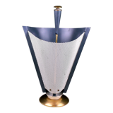 Umbrella holder, brass and pierced metal, France