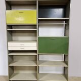 Vintage metal cabinet 5600 A.R. Cordemeijer Gispen 1960