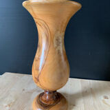 Wooden vase