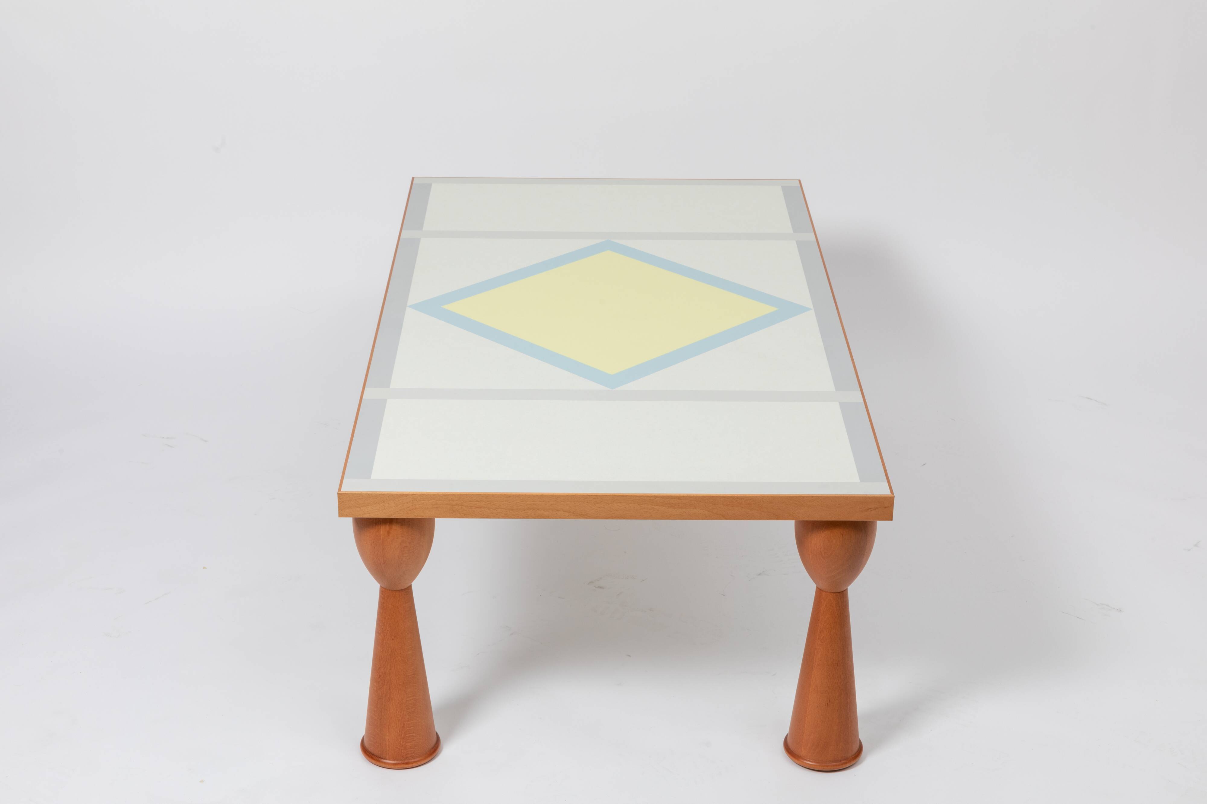 Alicudi coffee table by Ettore Sottsass for Zanotta, italy 1990's