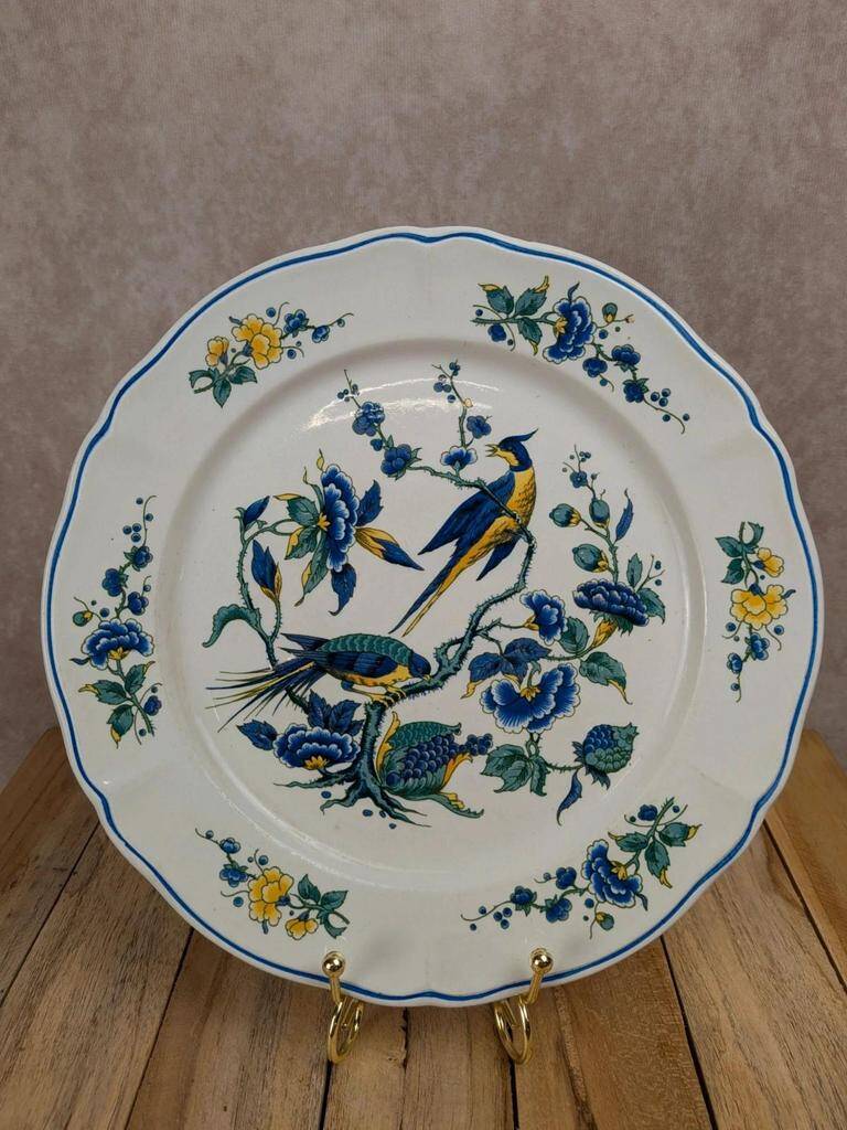 Villeroy & Boch Phoenix blue plate – birds