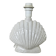 Italian "shell" lamp in cracked ceramic from the 70s and 80s