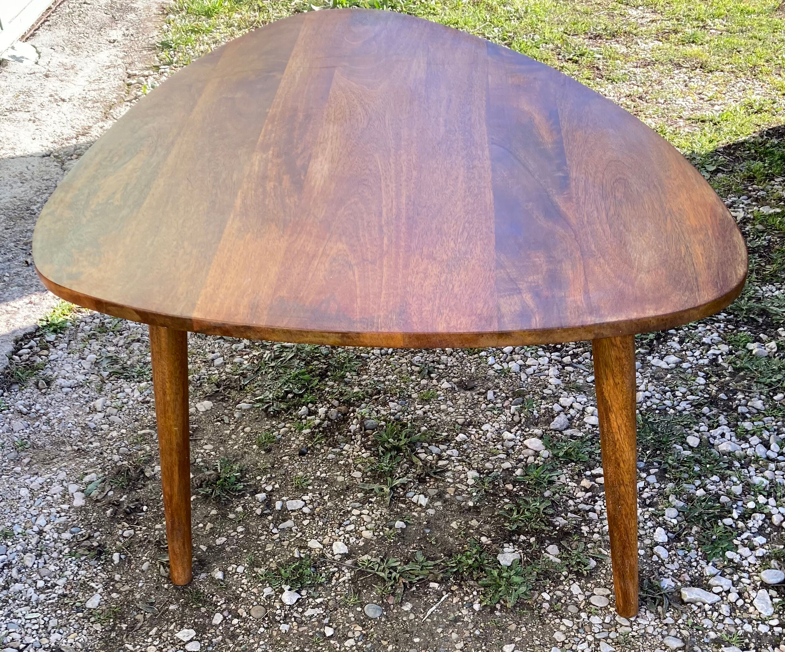 Vintage tripod coffee table