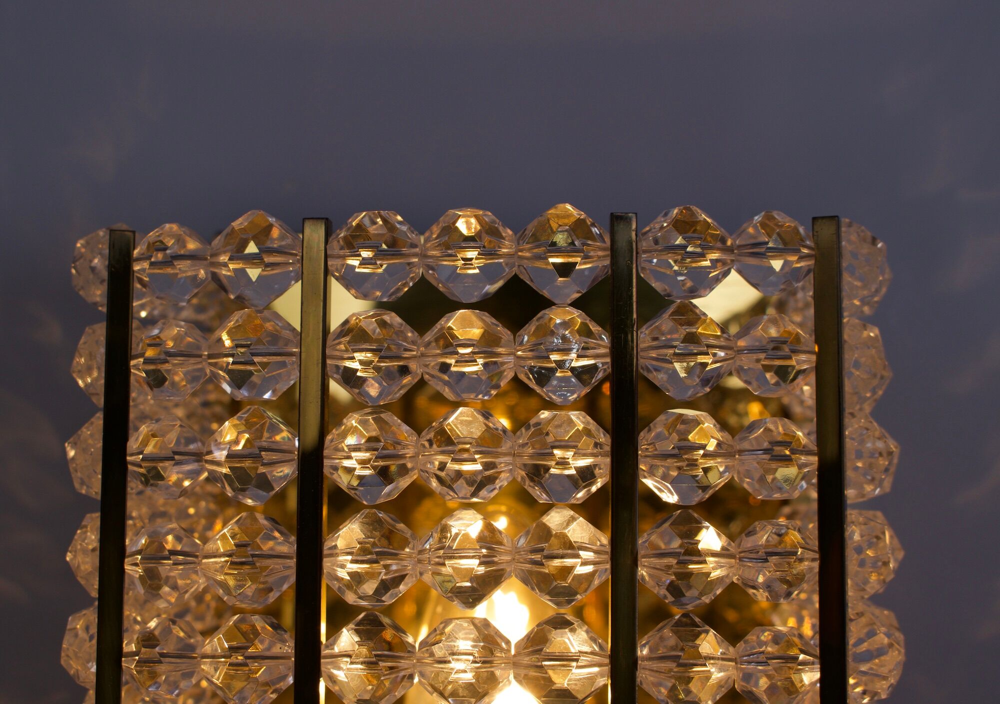 Rhinestone sconces "Bead bag"