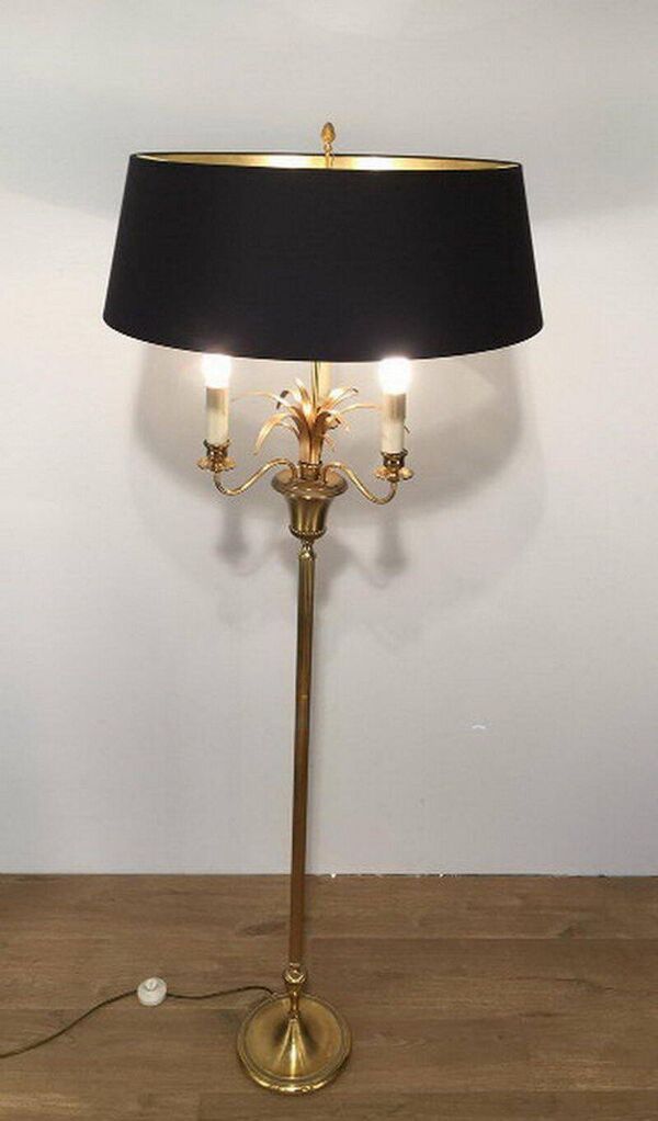 Lampadaire de parquet ananas