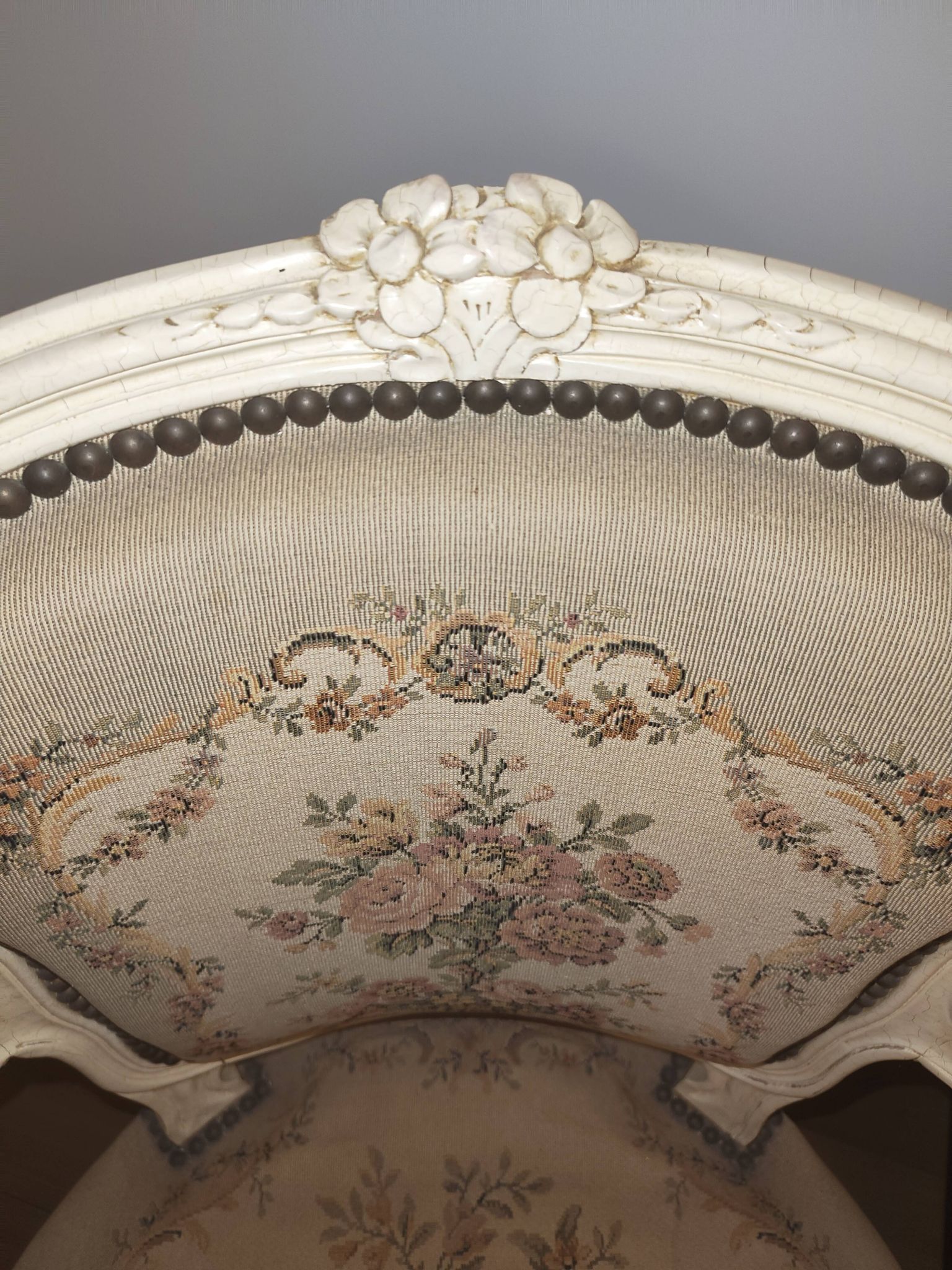 Fauteuil cabriolet Louis XV