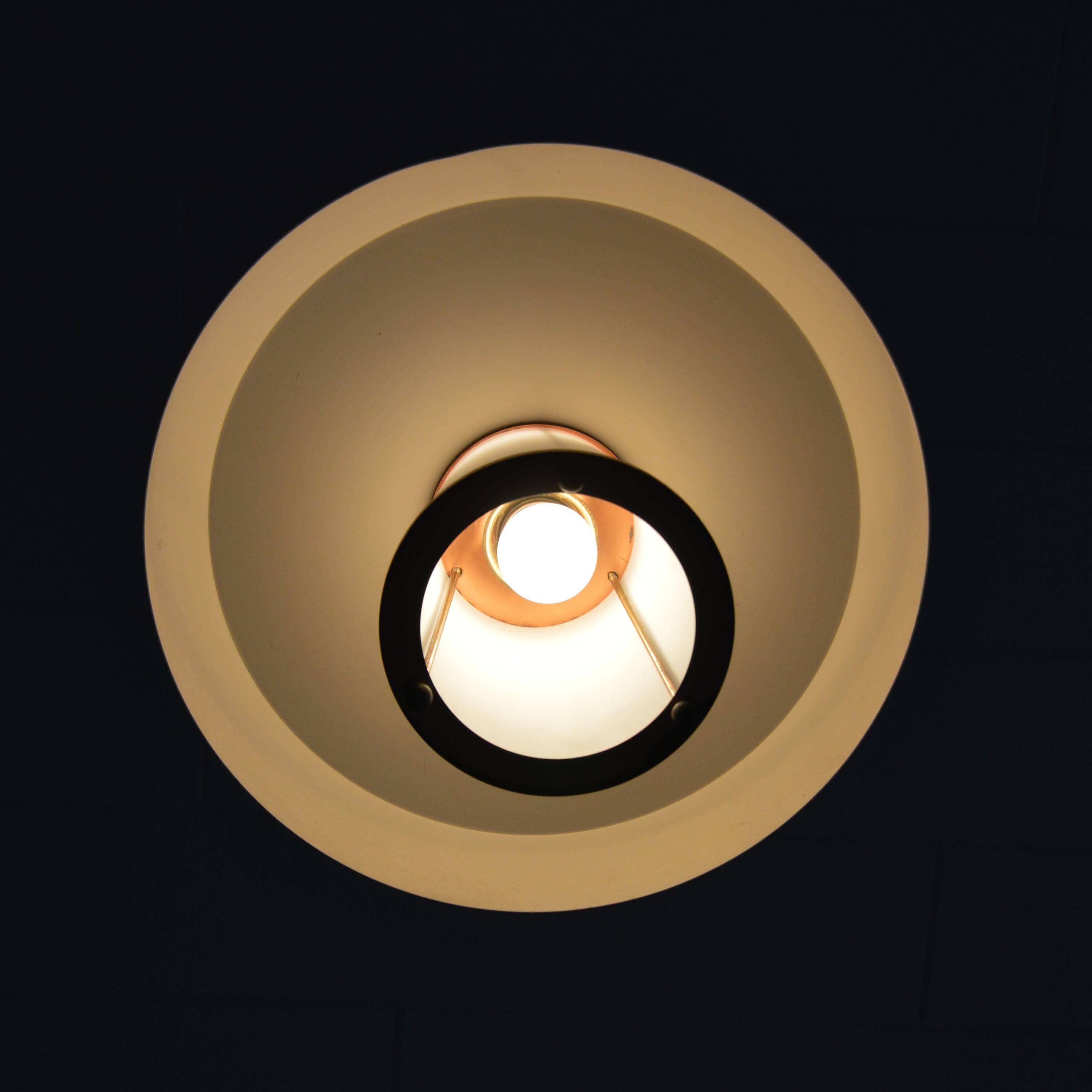 Louis Kalff pendant light for Philips, 50s/60s vintage