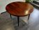 Scandinavian extendable round table in Rio rosewood, 1970s