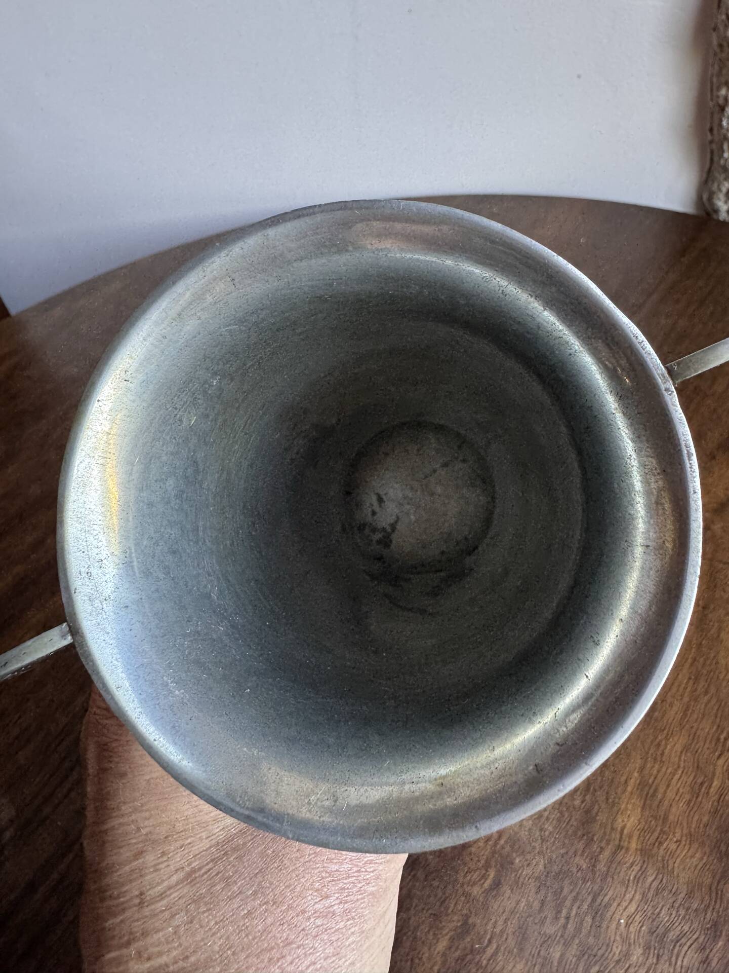 Vase Art déco signé de l’orfèvre P Plasait vers 1930