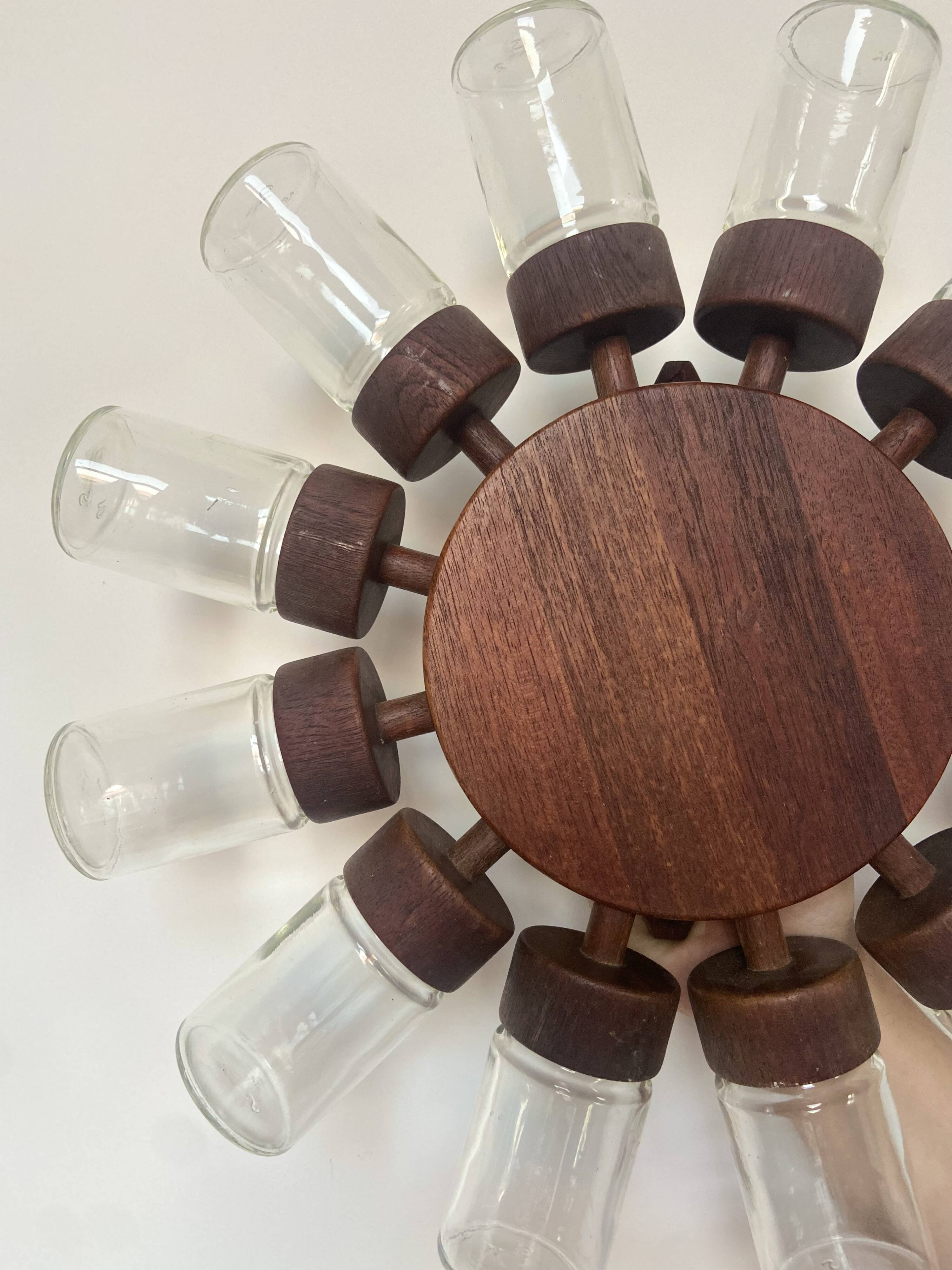 Vintage spice rack – 60s Scandinavian design