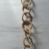 Vintage bamboo and rattan suspension