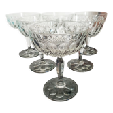 Old champagne glasses
