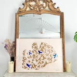"Le parfum de l'été", 2023, format 50 x 70 cm, unique copy by Atelier Agapé