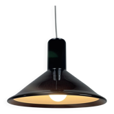 Danish purple glass pendant by Michael Bang for Holmegaard 1972