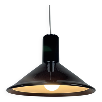 Danish purple glass pendant by Michael Bang for Holmegaard 1972