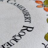 Vintage Cheese Plate Gien France Handmade decor My Kitchen