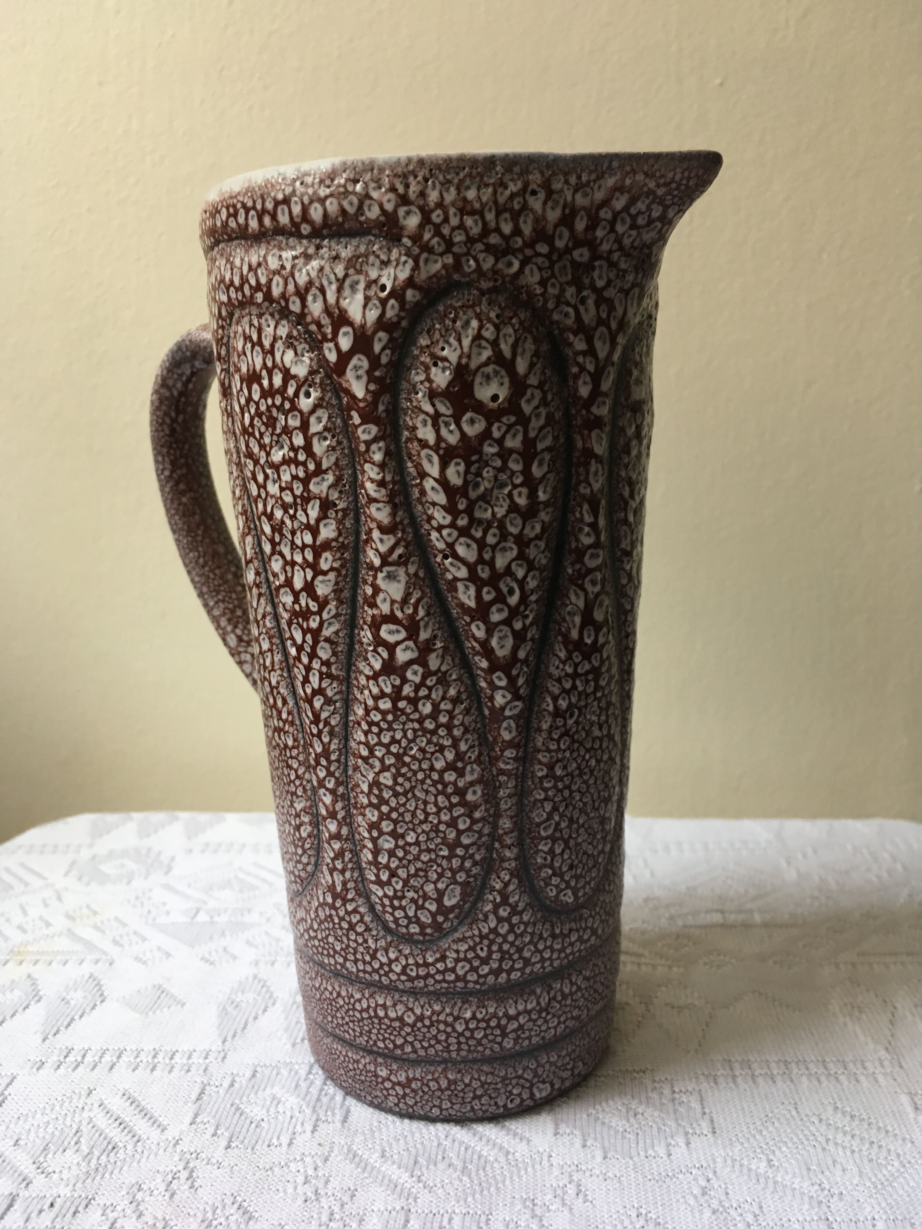 Modernist ceramic pitcher Jean Austruy