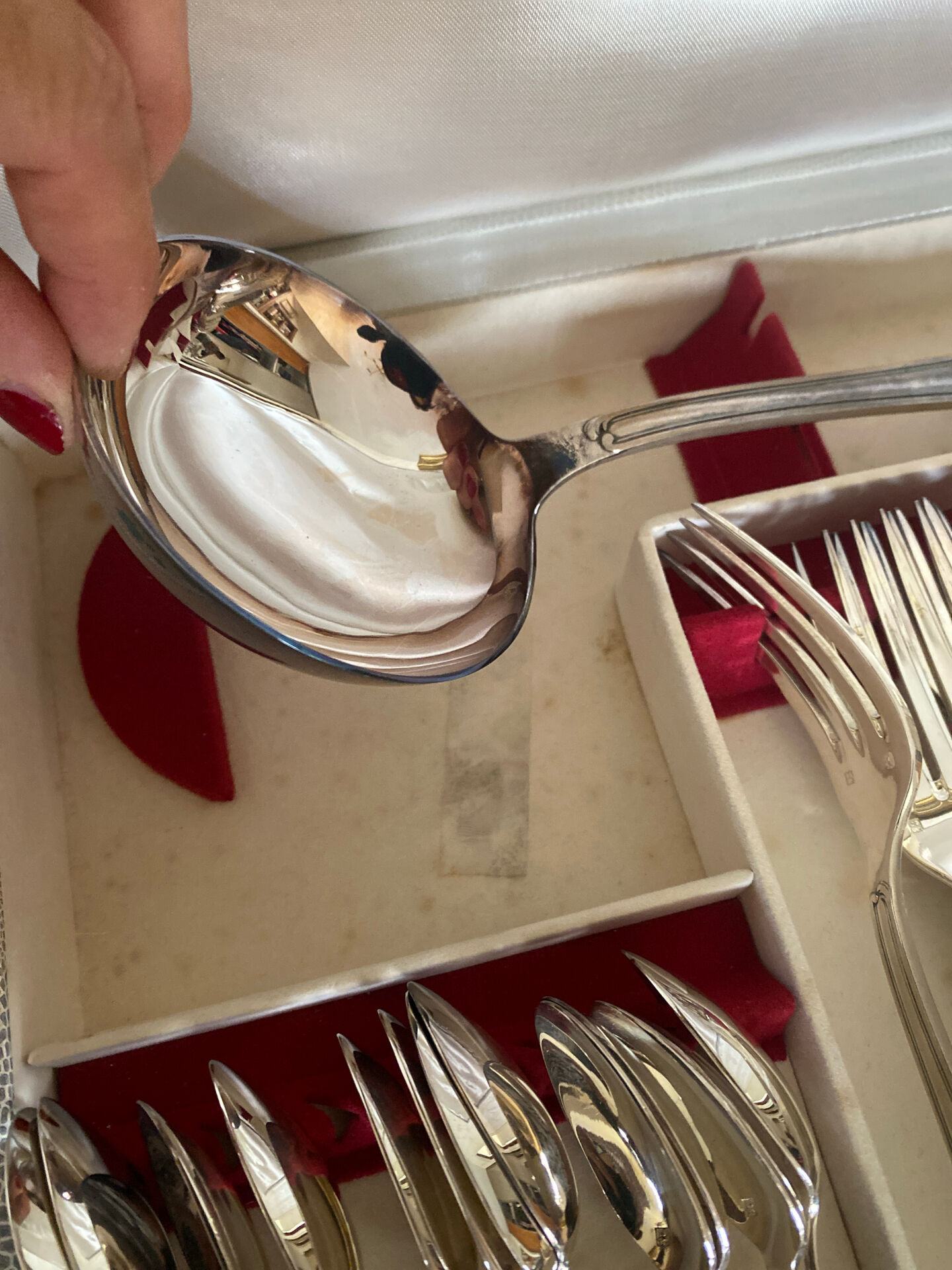 37-piece silver-plated cutlery set - Vintage Liberty silverware