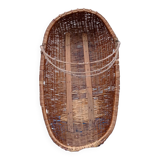 Moise wicker baby cradle