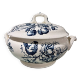Antique soup tureen, late 19th century.