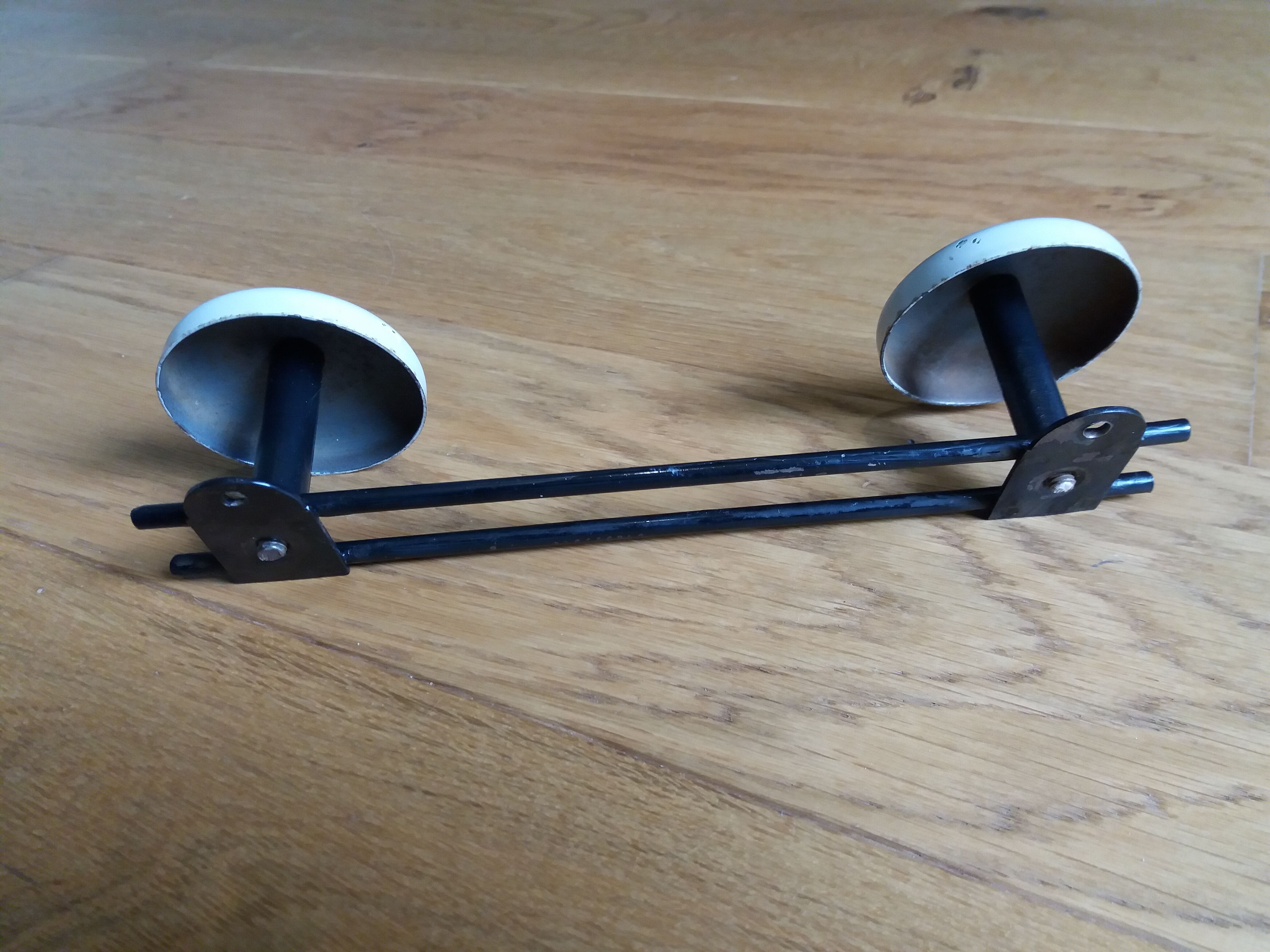 Wall coat rack 2 hooks