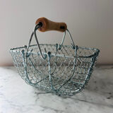 Metal harvest basket