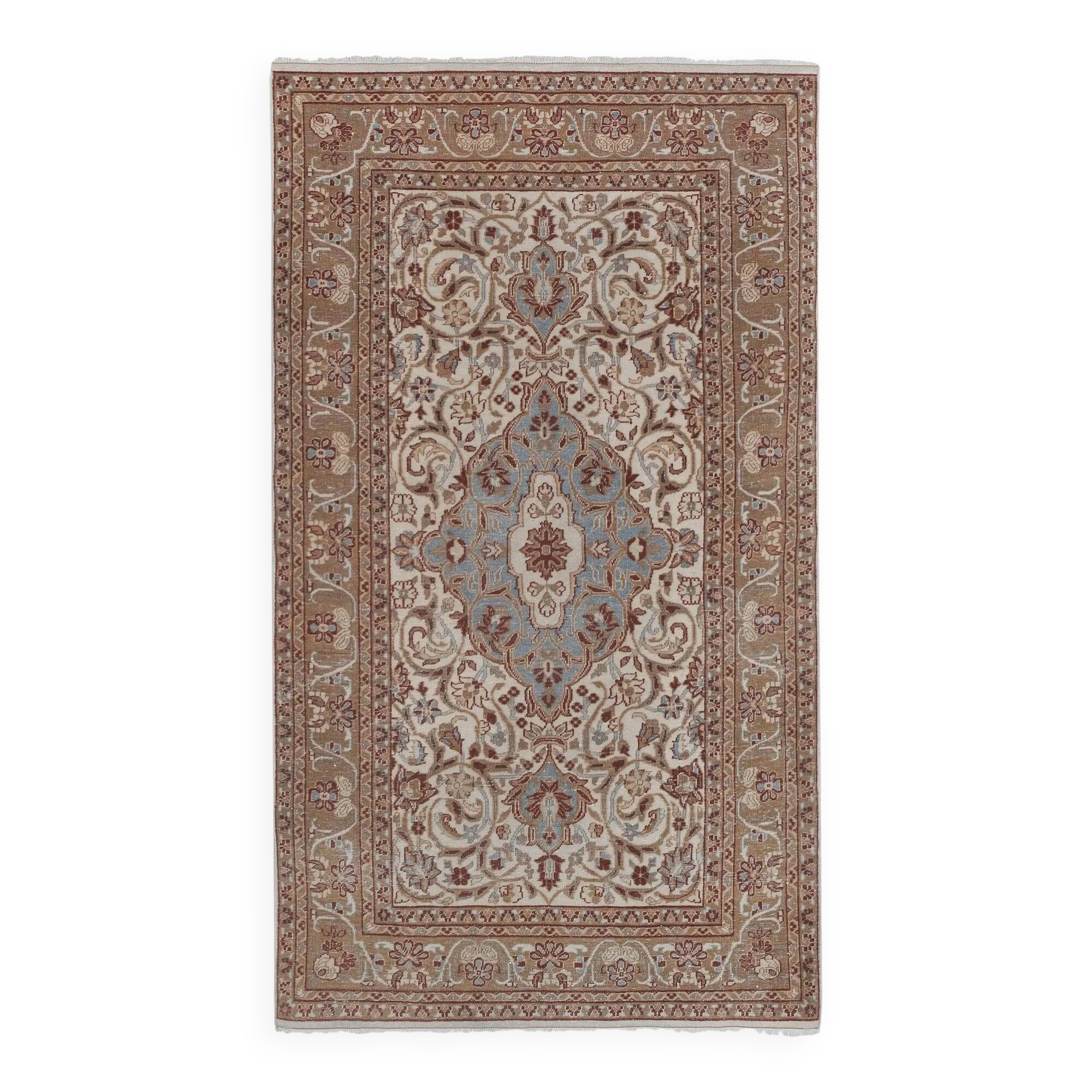 Tapis turc vintage fait main 86x153 cm