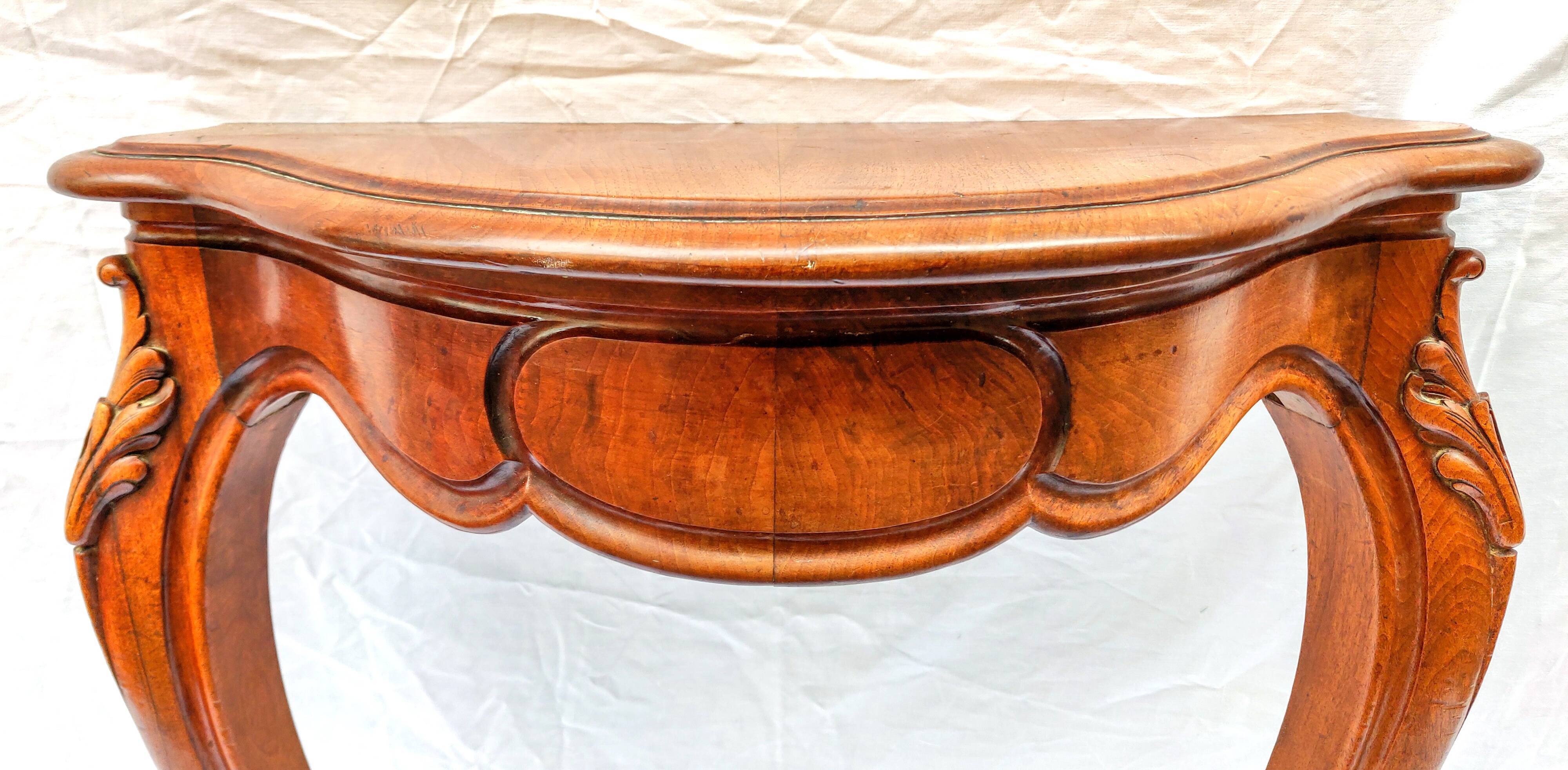 19th-century Louis XV-style console