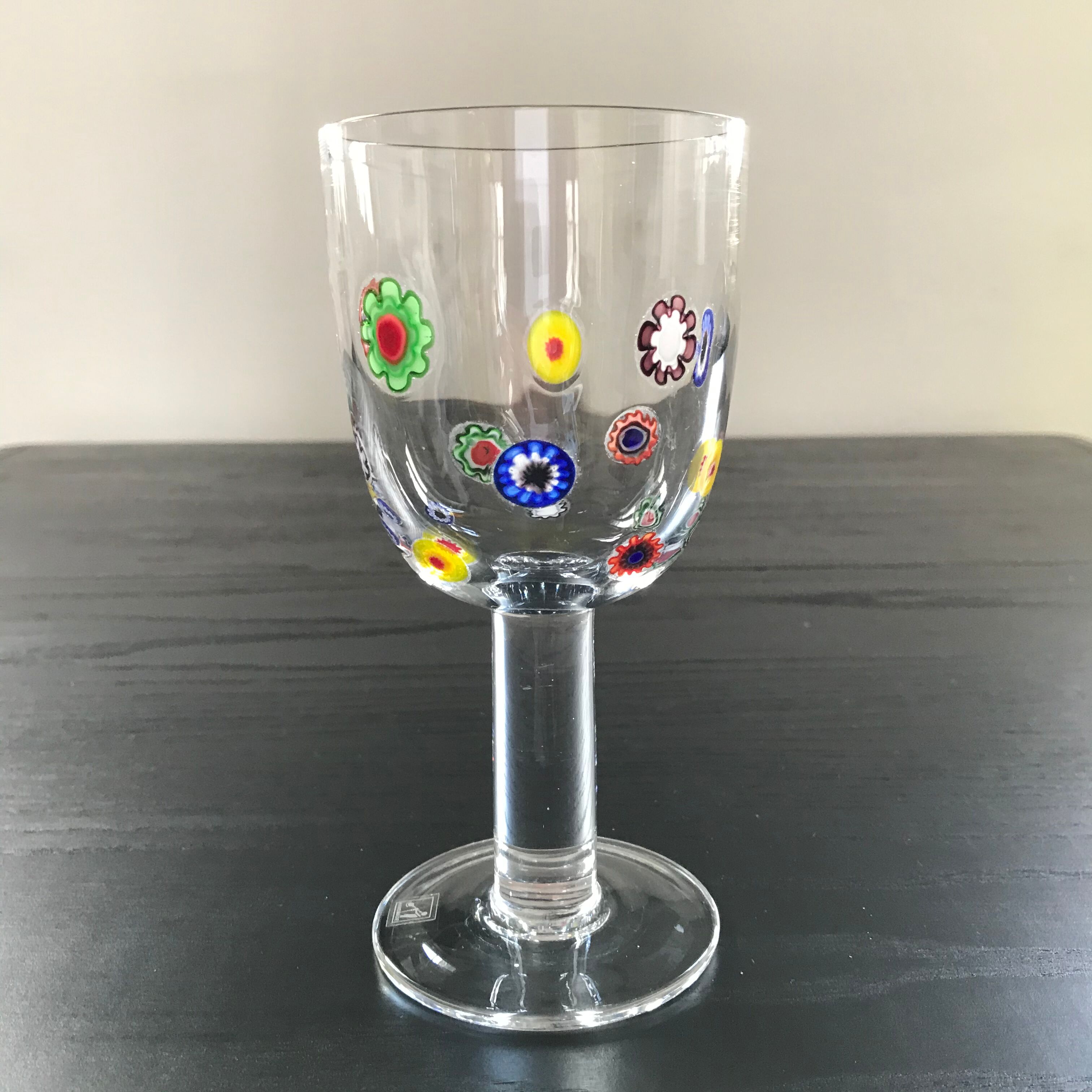 Murano wine glass