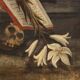 Ancient painting "Ecstasy of Saint Catherine of Siena" 17th century