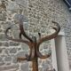 coat rack parrot solid wood, Baumann style