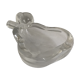 Pear crystal ashtray