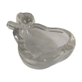 Pear crystal ashtray