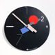 Nicolaï Canetti's constructivist wall clock for Artec, USA/Japan, 1980s