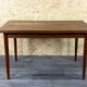 1960s 1970s Teak Dining Table Danish Modern Design Made in Denmark