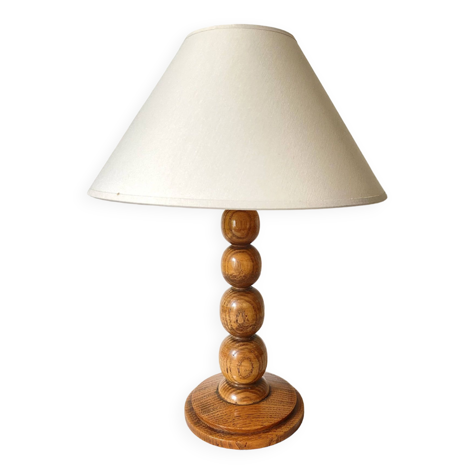 Vintage wooden lamp