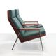 set of 2 Teak Rob Parry Lotus armchairs for Gelderland, 1960s