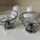 Pair of space age wall lights by Delmas from the 70s