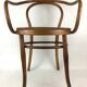 Fauteuil en bois courbé dit le Corbusier J&J Kohn