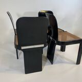 4 Pierluigi Molinari chairs